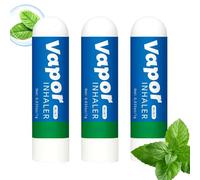 Nasal Breathing Spray, Natural Aromatherapy Inhaler for Clear Airways with Refreshing Scent, Compact Respiratory Support Stick for Adults Men Women Home Office Travel Daily Use Fast Relief Pack of 3