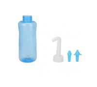 Nasal Cleaner Smooth Breathing with 2pcs Nozzles 500ml Bottle Nasal Wash Cleaner for Adults KidsYMMR)