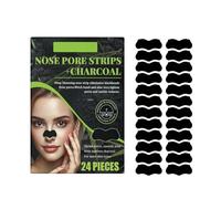 Nasal Cleansing Strips, Anti-Pimple Nasal Strips, Blackhead Removal,Strips to Deep Clean Pores and Lift Blackheads, Grease and Acne, Blackhead Patches. 24pcs.