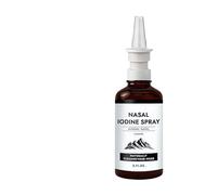 Nasal Spray, 60ml Natural Gentle Moisturizing Breathing Mist, 6.88x5.3 Inch Sinus Hydration with Soft Pump, Airway Comfort with Blend, Modern Wellness Design, Home Accessories for Daily Travel