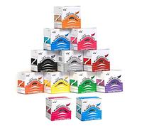 Nasara Cinta kinesiológica Original Juego de Ahorro de 10 Cintas para Deportes y Medicina, tamaño del Rollo 5cm x 5m