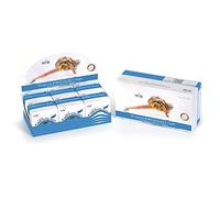 Nasara Original Kinesiology Physio Sport Tape: Caja de 6 cintas para deportes y medicina, tamaño del rollo 5cm x 5m (Azul Medio)