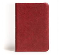 NASB Large Print Compact Reference Bible, Burgundy: Nasb Reference Bible, Burgundy Leathertouch