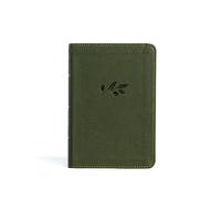 NASB Large Print Compact Reference Bible, Olive Leathertouch: Nasb Reference Bible, Olive Leathertouch