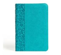 NASB Large Print Compact Reference Bible, Teal Leathertouch: Nasb Reference Bible, Teal Leathertouch