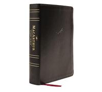 NASB, MacArthur Study Bible, 2nd Edition, Leathersoft, Black, Thumb Indexed, Comfort Print: Unleashing God's Truth One Verse at a Time