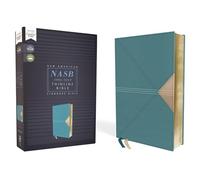 NASB, Thinline Bible, Leathersoft, Teal, Red Letter Edition, 1995 Text, Comfort Print [Idioma Inglés]