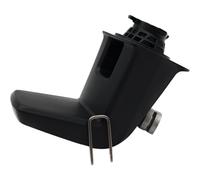 NaschLager Base trasera con salida de alta presión de 90° (Quick Connect) con clip en U, compatible con Kärcher K4/K5 Full Control y Power Control, artículo 4.100-775.0, color negro, sustituye a 9.002