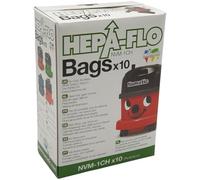 NaschLager Bolsas de aspiradora compatibles con Numatic NVM-1CH 604015 Bolsas de filtro de fieltro con cierre higiénico para Henry HVR160 HVR200 Hetty HET160 James JVP180 NRV240 PPR170 PSP180, 10