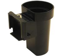 NaschLager Caño de polvo para café 421941230122 compatible con Philips EP 1200 2200 3200 4300 5400 Serie compatible con Saeco Incanto Intelia Intuita Minuto Moltio Syntia Xsmall, color negro