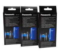 NaschLager Líquido limpiador WES4L03-803 - Sistema de limpieza y carga compatible con Panasonic ES-LS9A ES-LV9Q ES-LV9N ES-LV9N ES-LV97 ES-LV95, 3 unidades de 15 ml (9 bolsas) sin sistema de cartuchos