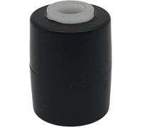 NaschLager Rodillo para suelo DJ66-00813A, TPEE, 12 mm, color negro | Compatible con Samsung Jet 90 Elite VS20R90G6R3, Jet 75 y 70, rueda de apoyo, rodillo delantero, aspiradora con batería