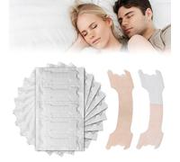 Nasenpflaster Schnarchen Anti Schnarch Pflaster für Lindern Eine Verstopfte Nase Aufgrund Schnupfen Sport und Schlaf, Besser Atmen Besser schlafen (100 PCS)