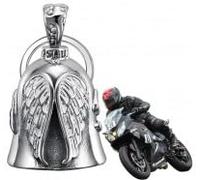 Naseom llavero Moto Campana Guardiana, Campana Guardiana Moto, Guardian Bell con Anillo Colgante, Campana de Moto de Ángel, para Bicicletas, Coches, Vehículos Eléctricos, Motocicletas