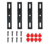 Naseom Portamatrículas Sin Marco, Portamatrículas Universal con Cierre Adhesivo, Juego para 2 Matrículas, Portamatrículas para Austria Y Alemania [Legal Y Universal]