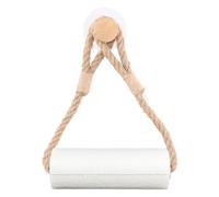 Naseom Portarrollos de Papel Higiénico, Portarrollos de Papel Higiénico Decorativo de Cuerda de Cáñamo Sin Taladrar, Portarrollos de Papel con Autoadhesivo Y Cuerda de Cáñamo para Cocina Y Baño