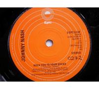 Nash, Johnny Rock You To Your Socks 7" Epic SEPC5159 EX 1976 there is handwritten number on label and 2mm drill hole in label rim