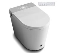 Nashi - Inodoro Japones inteligente | inodoro inteligente | Agua con chorrito, Taza calefactable y Secado |Apertura Automática | Autolimpieza y Estirilizador UV (Desagüe salida a suelo)