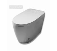 Nashi - Inodoro Japones | WC con Bidet | Agua Caliente, Taza calefactable y Secado | Asiento con Apertura y Cierre Automático | Autolimpieza y Esterilizador UV (Desagüe salida a suelo)