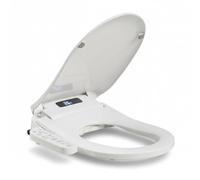 Nashi - Tapa de Inodoro Inteligente con Bidet Eléctrico | Asiento Calefactable | Agua Caliente | Secado con Aire | Apertura Automática | Pantalla LCD (Forma en U)