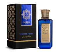 NASHJA Tobacco Smoke Extrait de Parfum 100 ml - Aroma intenso y seductor para hombre, aroma amaderado y oriental con notas de tabaco, vainilla y maderas nobles