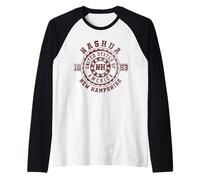 Nashua NH | New Hampshire Camiseta Manga Raglan