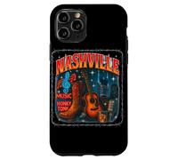 Nashville Bootleg Retro Music City Gráfico Carcasa para iPhone 11 Pro