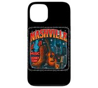 Nashville Bootleg Retro Music City Gráfico Carcasa para iPhone 13