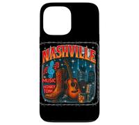 Nashville Bootleg Retro Music City Gráfico Carcasa para iPhone 13 Pro MAX