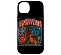 Nashville Bootleg Retro Music City Gráfico Carcasa para iPhone 14 Plus