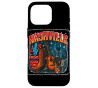 Nashville Bootleg Retro Music City Gráfico Carcasa para iPhone 16 Pro