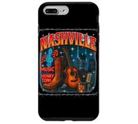 Nashville Bootleg Retro Music City Gráfico Carcasa para iPhone 7 Plus/8 Plus