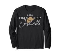 Nashville Girls Trip 2026 Nash Weekend Boots Booze Bestie Manga Larga