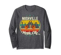 Nashville Music City Nashville Country Music Nashville Tn Manga Larga