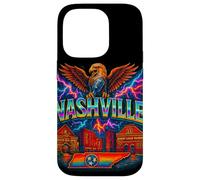 Nashville Retro Aerógrafo City Art Carcasa para iPhone 14 Pro