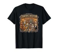 Nashville-Tennessee Country & Western Music Capybara Axolotl Camiseta