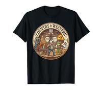 Nashville Tennessee Country & Western Music Capybara Axolotl Camiseta