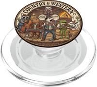 Nashville Tennessee Country & Western Music Capybara Axolotl PopSockets PopGrip para MagSafe