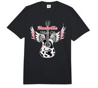 Nashville Tennessee Music City Vaquera Gracioso Comfort Colors Adult Heavyweight T-Shirt