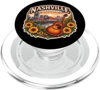 Nashville Tennessee Souvenir City State Capital Vintage PopSockets PopGrip para MagSafe