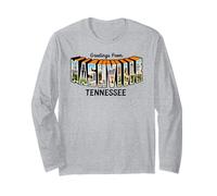 Nashville Tennessee Vintage Travel Postcard Art TPA Manga Larga