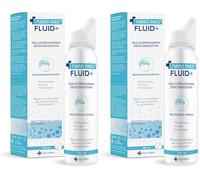 Naso FAES - Fluid+, Spray Nasal con Agua de Mar Hipertónica y Agente Fluidificante, Reduce la Viscosidad del Moco y Facilita su Eliminación - 125 ml (Paquete de 2)