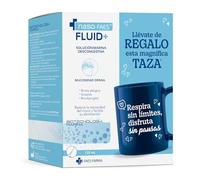 Naso FAES - Fluid+, Spray Nasal con Agua de Mar Hipertónica y Agente Fluidificante y Taza de Regalo, Reduce la Viscosidad del Moco y Facilita su Eliminación - 125 ml