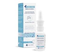 Naso FAES - Triple Acción+, Spray Nasal con Agua de Mar y Ácido Hialurónico, Calma, Hidrata y Alivia la Sequedad Nasal - 30 ml