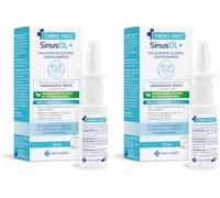 nasofaes - SinusOL+, Spray Nasal con Glicerol y Polifenoles Naturales, Tratamiento Sintomático de Rinosinusitis, Rinitis y Congestión Nasal - 15 ml (Paquete de 2)