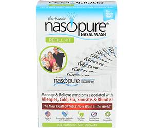 Nasopure, Lavaggio nasale Refill Kit Saline pacchetti, 3,75 Gram