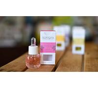 Nasoterapia - Esencia aromática de madera de rosa y vainilla, 15 ml