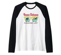 Nassau Bahamas Beach Nassau Bahamas Camisa Paradise Lost Camiseta Manga Raglan