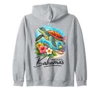 Nassau Bahamas Cruise Travel Isla del Caribe Tortuga Marina Sudadera con Capucha