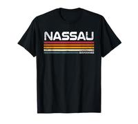 Nassau Bahamas Diseño Retro Isla de Nassau Camiseta